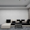 طاولة مجلس سوداء مستطيلة | طاولة قهوة مودرن أمام الكنب- MT6012