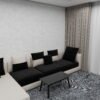 طاولة مجلس سوداء مستطيلة | طاولة قهوة مودرن أمام الكنب- MT6012
