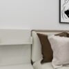 غرفة نوم مودرن كاملة لون بيج وكراميل 11 قطع - BD6005
