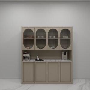 وحدة مطبخ مودرن بتصميم أنيق ومساحات تخزين متعددة 2متر - KU6013