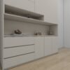 وحدة مطبخ مودرن بتصميم عملي ومساحات تخزين متعددة 1.8متر - KU6012