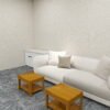 طاولة مجلس خشبية بتصميم عملي مع رف سفلي- MT6008